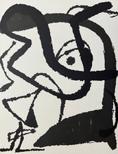 Joan Miro Original Woodcut Limited Edition