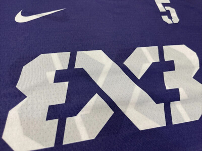 NIKE Team FIBA 3X3 TEAM REVERSIBLE Purple/White #5 BASKETBALL