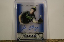 MASON THOMPSON 2016 LEAF TRINITY CLEAR AUTOGRAPH #1/25 PADRES ON CARD AUTO RC