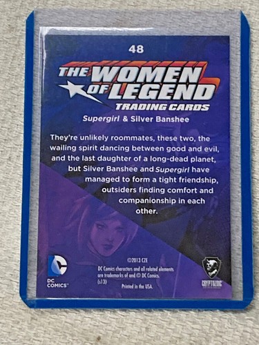 Tarjetas base criptozoicas 2013 de DC The Women of Legend * UPICK * - Imagen 31 de 37