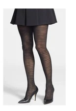 Commando Tigress Semi Sheer Tights Black Size M 8549