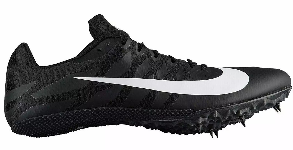 Nike Zoom Rival S 9 Track Sprint Spikes Black Men's 12 SHOES