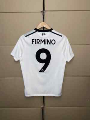 LIVERPOOL 2017 2018 FIRMINO #9 FOOTBALL SHIRT JERSEY AWAY