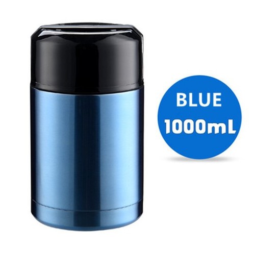 Large Capacity 800ML/1000ML Thermos Lunch Box Portable Stainless Steel Food Soup - Picture 13 of 16
