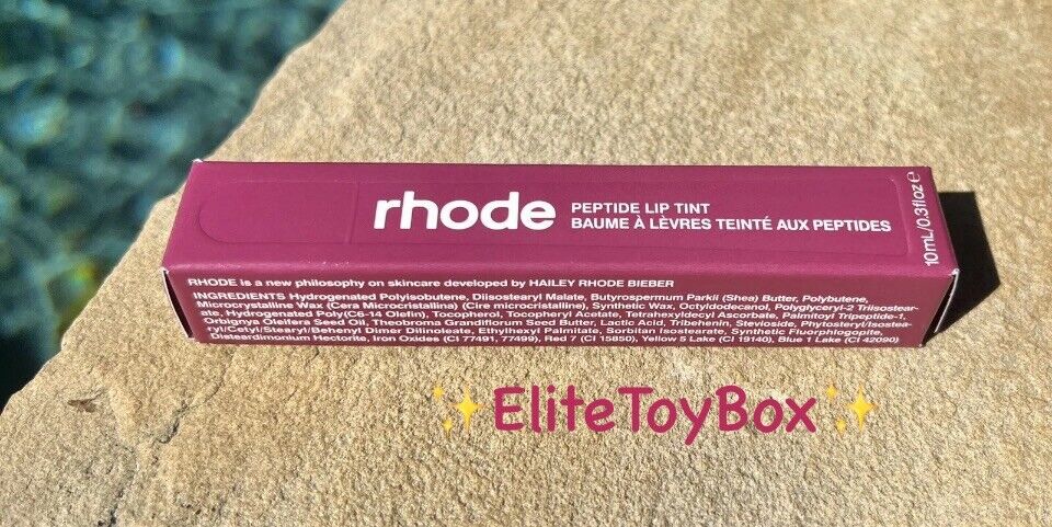 Rhode Peptide Lip TINT RASPBERRY JELLY Gloss 10ml/0.3 fl oz Rhode Peptide Lip TINT RASPBERRY JELLY Gloss 10ml/0.3 fl oz