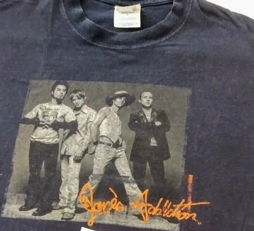 Janes Addiction Vintage Tour 2 Sided T-Shirt size men's Large