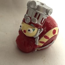 Kellogg's Robots 2005 Movie Red Pullback Racer Rodney Action Toy Works