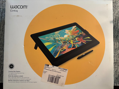 Wacom Cintiq DTK1660K0A 16in Creative Pen Display - Black