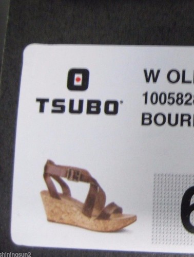 TSUBO OLIVETTE DAMEN KEILABSATZ LEDER BOURBON US 9,5 oder 10 - Bild 8 von 8