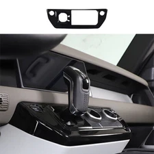 paste For Land Rover Defender 2020-2025 Glossy Black Console Gear Box AC Cover