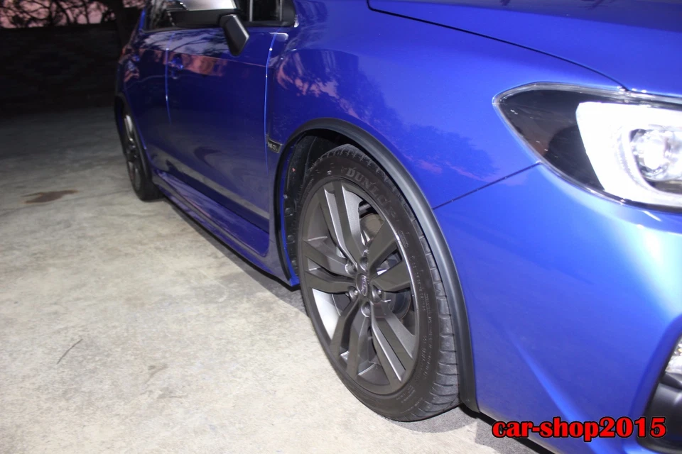 FENDER FLARE totalmente nuevo para Subaru WRX hatchback sedán 2012-2017 PVC Foto 2 de 4