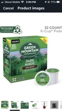 Green Mountain Coffee Roasters Dark Magic Dark Roast K-Cup Coffee Pods (32-Pack)