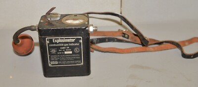 Explosimeter gas indicator Mine Safety Co collectible coal underground testing 