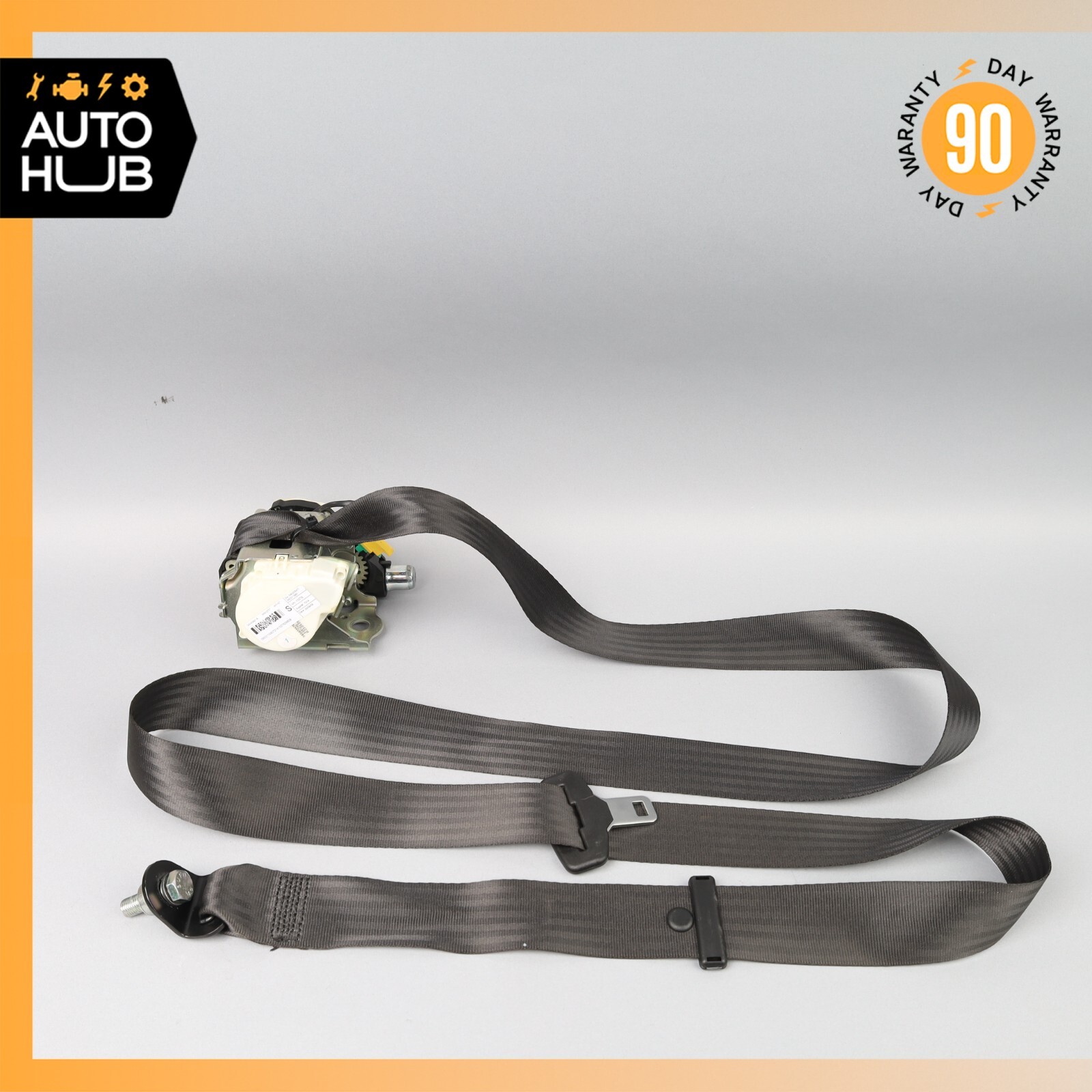 08-19 Maserati GranTurismo M145 Rear Left Driver Side Seat Belt Black OEM 61k