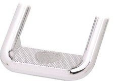 Carr 102522-1 Hoop Ii Truck Step Silver Polished - Single Step