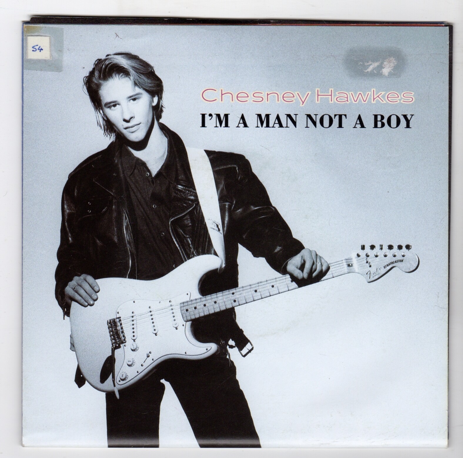 (R973) Chesney Hawkes, I'm A Man Not A Boy - 1991 - 7 inch vinyl + poster