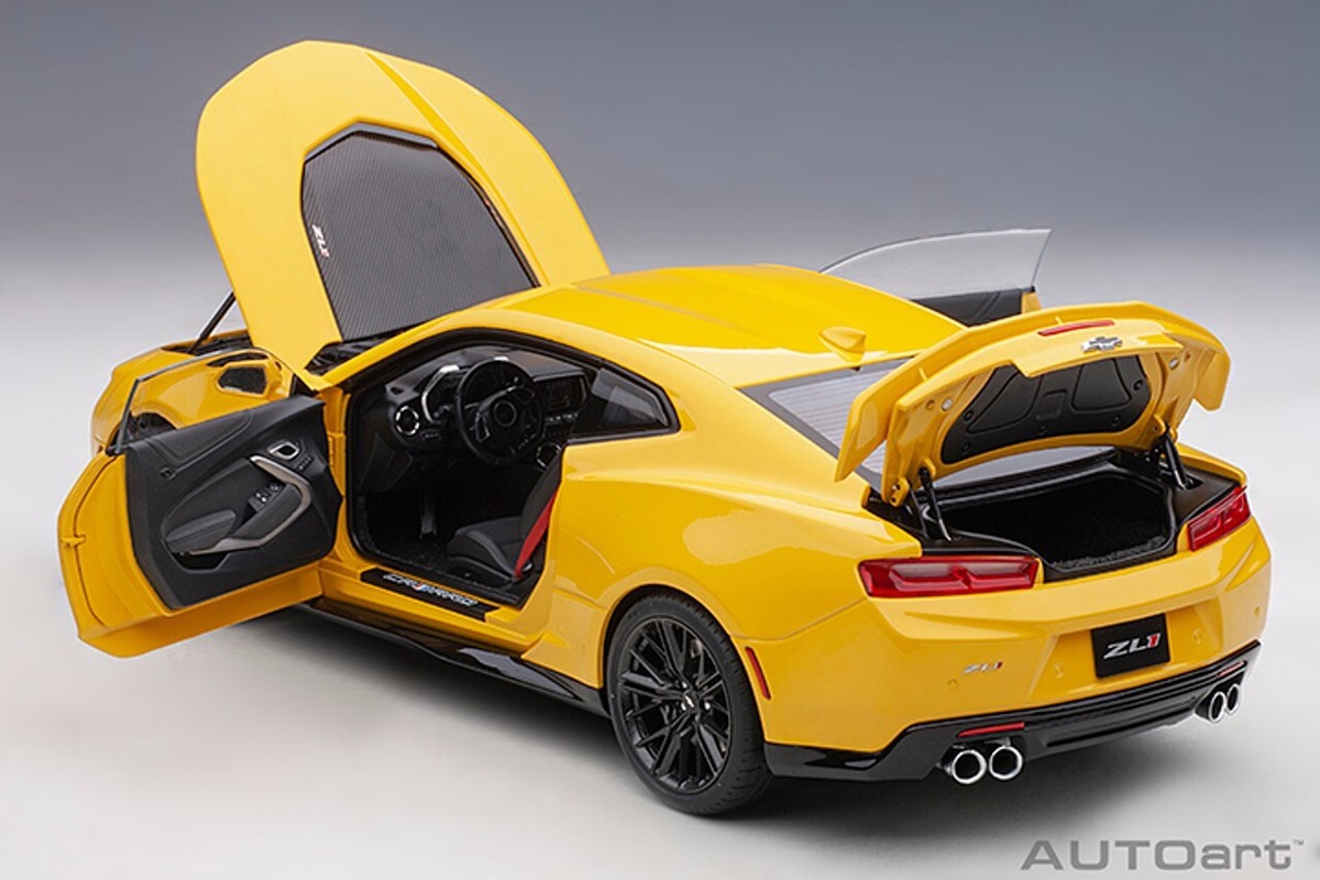 AUTOart 1/18 Chevrolet Camaro Zl1 2017 Yellow 71205 for sale