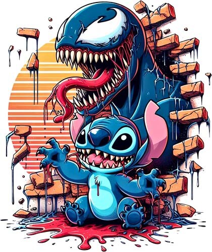 Venom Wall Sticker Decal - Superhero Nursery & Room Decor