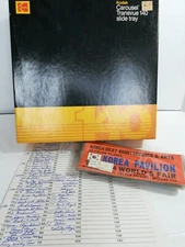 Vintage Kodak Carousel Transvue 140 Projector 35mm~1984 World's Fair~