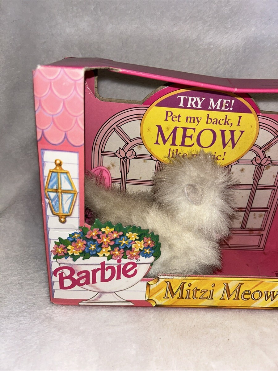 1993 Mitzi Meow Barbie Mattel Cat Toy | eBay
