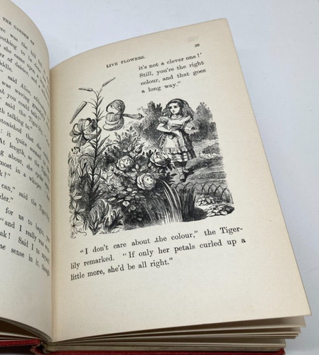 1913 "THROUGH THE LOOKING GLASS AND WHAT ALICE FOUND THERE" by Lewis Carroll - Picture 7 of 12