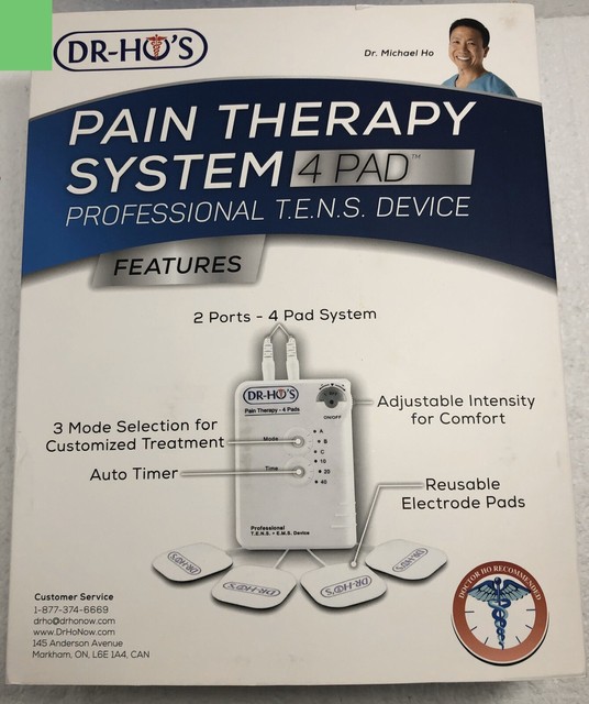 DRHO’S Pain Therapy System 4Pad TENS for sale online eBay