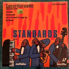 Laser Karaoke Standards vol 9 - 8" Laserdisc Never Opened