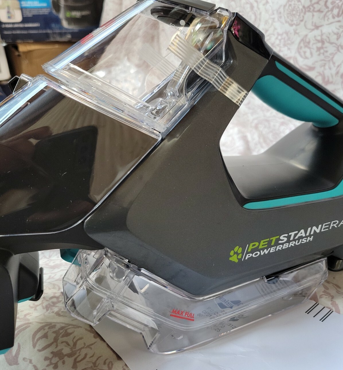 💥 BISSELL Pet Stain Eraser PowerBrush Plus Carpet Cleaner Only👉NO