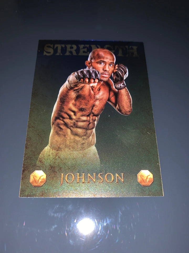Demetrious Johnson 2013 UFC Finest Strength Card Numbered 112/188. Card V-3. - Image 2 of 4
