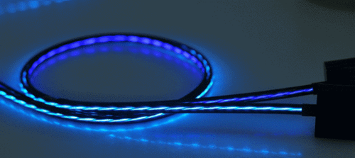 iPhone 14/13/12/11 X/8/7/ Light-Up USB Charger Cable w/ Flowing LED Light - Picture 23 of 28