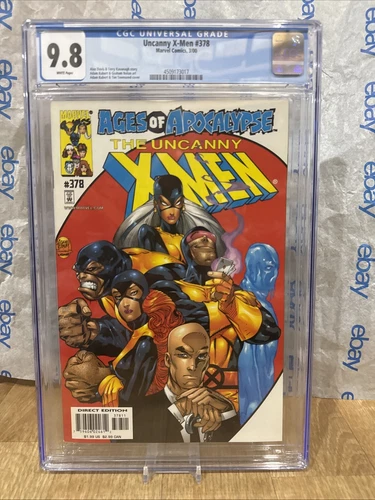 The Uncanny X-Men - No. 378 - Scarce 2000 Marvel Comics CGC 9.8 Graded