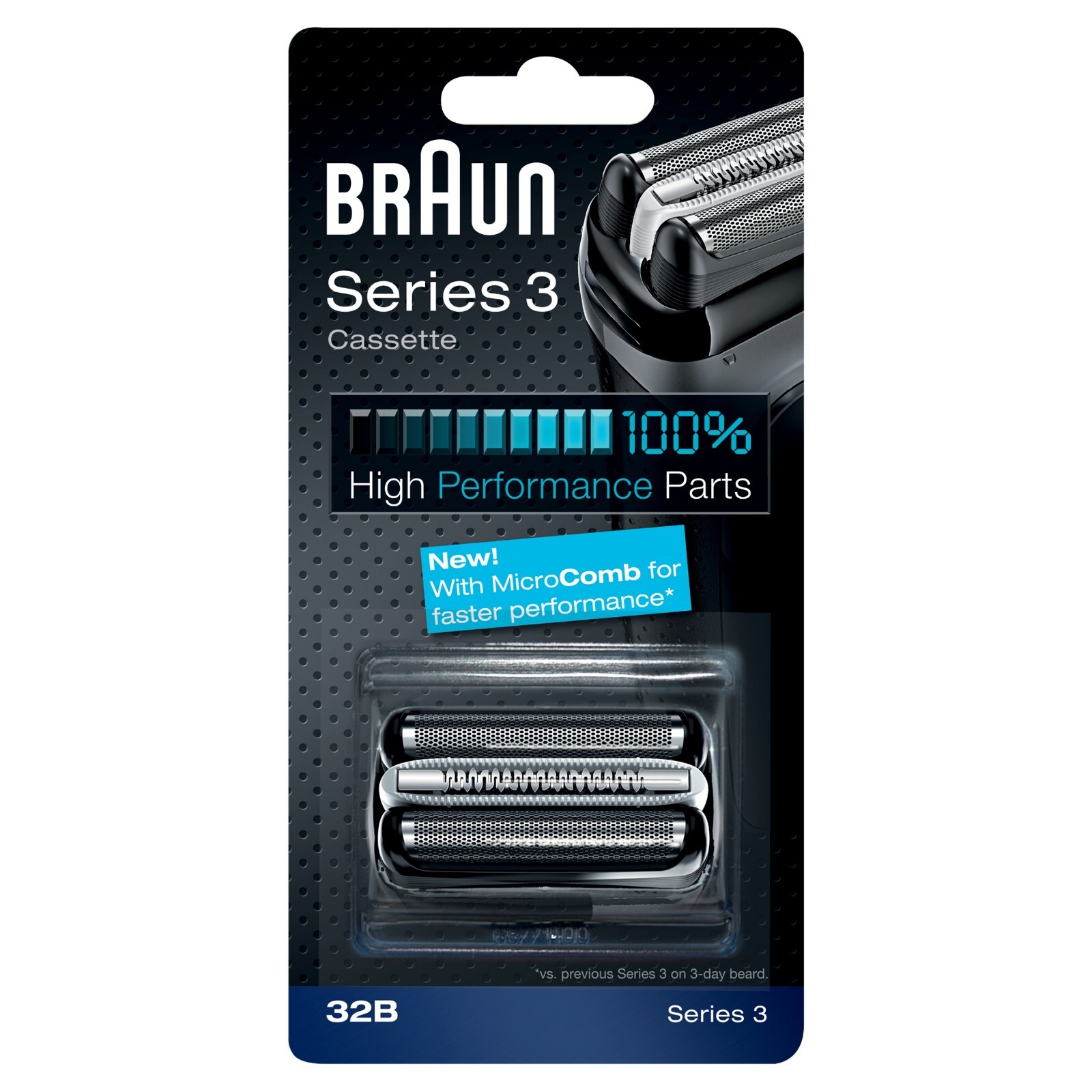 Braun Shaver Replacement, Black Part 32B