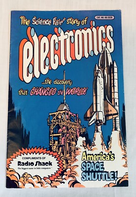 Vintage Comic Radio Shack The Science Fair Story America s Space Shuttle 