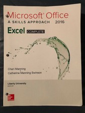 Microsoft Office A Skills Approach 2016 Excel ISBN: 9781260089899 Loose Leaf
