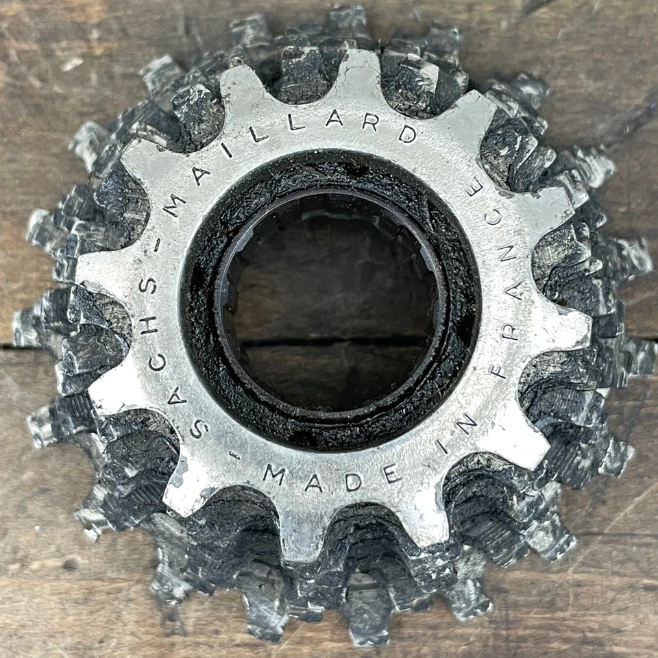 Rueda libre Sachs Maillard 700 de colección 19 dientes 19t 12 dientes 7s mazorca de maíz 7 velocidades Foto 3 de 4