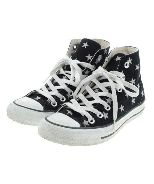CONVERSE Sneakers BlackxGray Star pattern Approx. 23.5cm