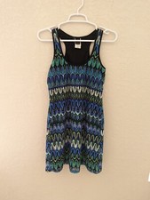 Wrapper Vintage Crochet Racerback Dress Made in USA Size XS/2 Y2K 90s