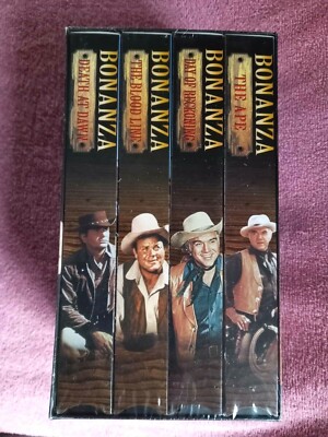 その他 Bonanza [VHS] Sealed New VHS 4 Pack Bonanza TV Show Michael Landon Lorne