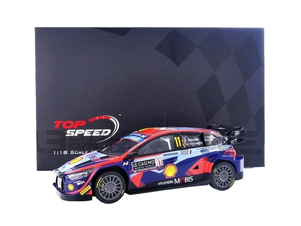 Multi-Color 1:18 escala Diecast coches de rally