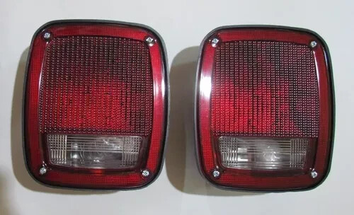 Pair Tail Light Pair Right RH Left LH Universal Dump Tow Truck Trailer Van RV - Picture 1 of 10