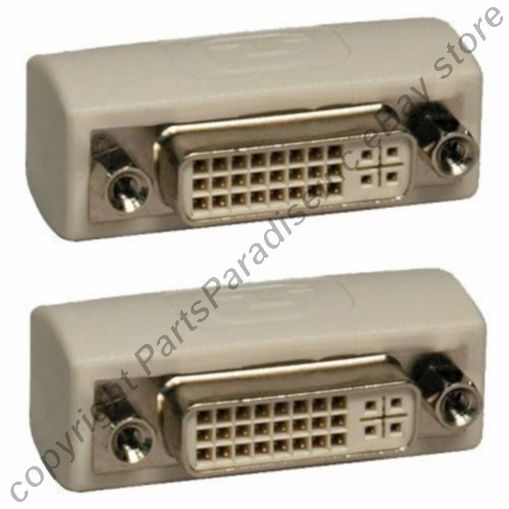 DVII/A/D,DVII,DVIA,DVID FemaleF Gender Changer/Coupler Cable/Cord