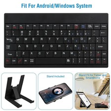 80 Keys Wired Keyboard Mini USB Connector Keyboard Portable Durable Keyboard Wit