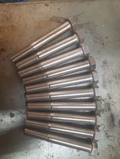 M16 / 16MM PART THREADED BOLTS, 120MM LONG, A2 STAINLESS , 10 OFF, FREE SHIPPING