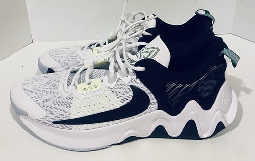 MEN NIKE DM0825 101 GIANNIS IMMORTALITY 2 WHITE/BLACK/VOLT SHOES SIZE 13 - Picture 2 of 9