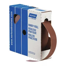 Norton Abrasives 66261126266 Abrasive Roll, 1"W X 150 Ft. L, 600G, Cloth