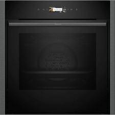 Neff N70 B54CR31G0B Slide and Hide Electric Oven - Graphite Grey B54CR31G0B
