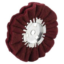 8 Non-Woven Airway Buffing Wheel Coarse Polishing 5/8 Arbor for Angle Grinder
