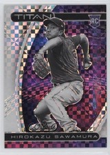 2021 Panini Chronicles Titan Building Blocks Prizm Hirokazu Sawamura #23 1i72