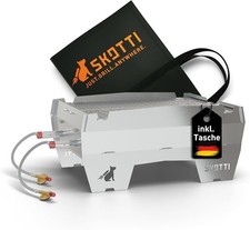 Skotti Max Grill Edelstahl mobiler Gasgrill – neuwertig, nie gegrillt