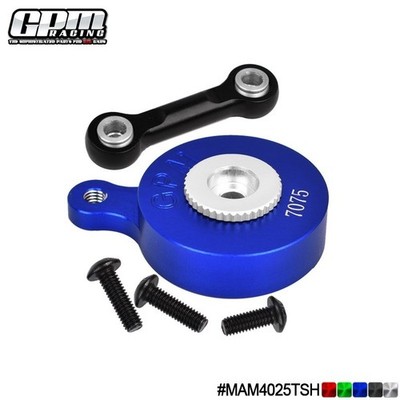     7075 Direct Mount Servo Saver 25T & Fix Link For ARRMA 1/8 Mojave 4S *bn